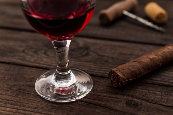 wine and cigars